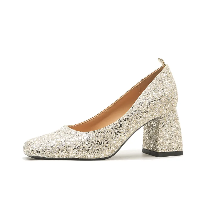 KATHRYN WILSON Chunky Heel High Heels 7cm Women's-6