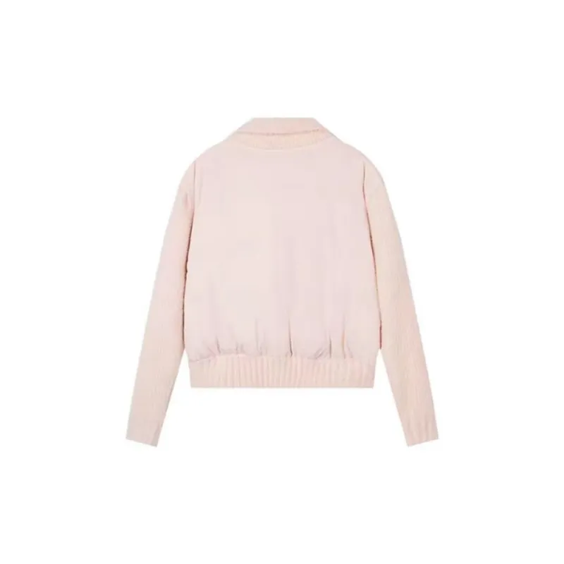 PLAY BUSH Puffer Jacket Women's Pink-1