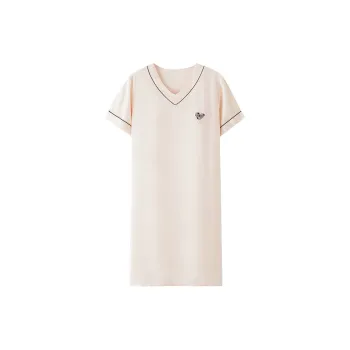Qin Jing Nightgown Women's Champagne