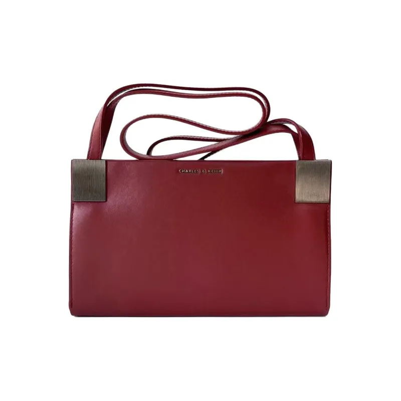 CHARLES&KEITH Cow Leather One Shoulder Bag Women's-8