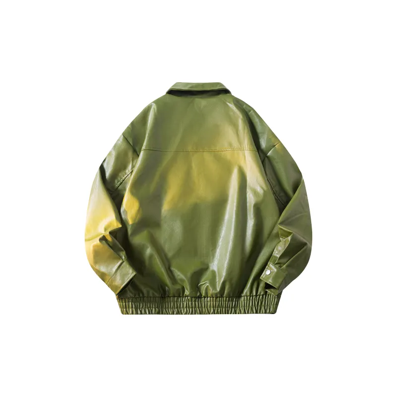 SPONGEBOB SQUAREPANTS Leather Jacket Unisex-8