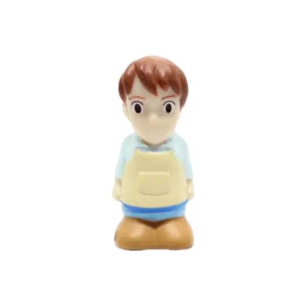 XIANGZIGONGHEGUO Red Pig Collection Mini Plastic Red Pig Ghibli Miyazaki Hayao Anime Merchandise Chibi Figures-0