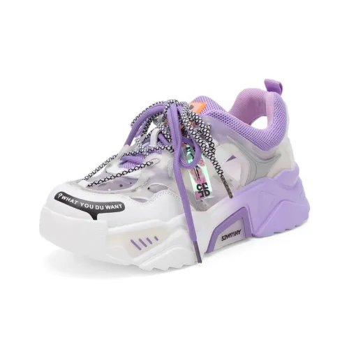 Swiftwick Slip Resistant, Abrasion Resistant, Breathable Low Top Chunky Sneakers Women's