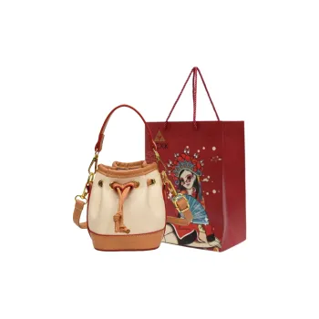 HCXK PU Bucket Bags Handbags Women's Multicolor
