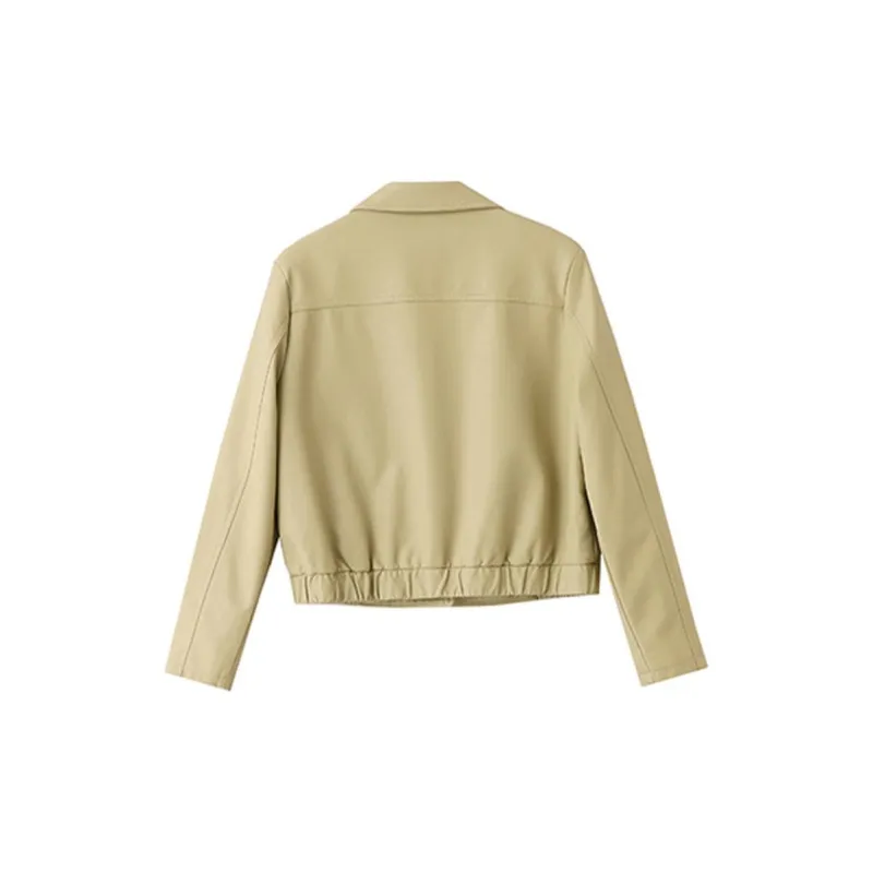 Fele.d Leather Jackets Women's-3