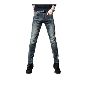 TESTUNG Classic Jeans Style Men's Vintage Tone