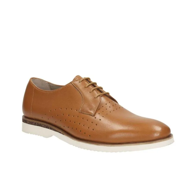 Clarks Tulik Edge Dress Shoes Men's Brown-2