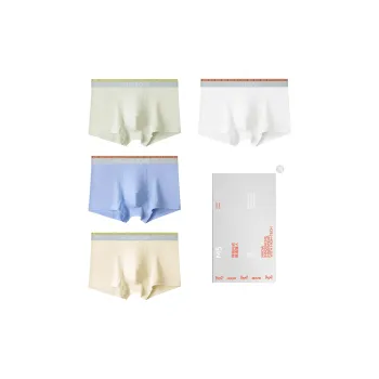 MIIOW Underpants Men's Gift Box Set Of 4 Mixed Color