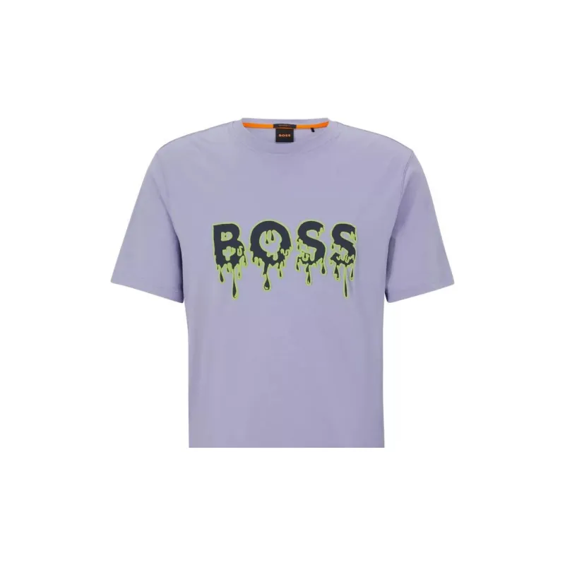 HUGO BOSS T Shirts Men Purple-4