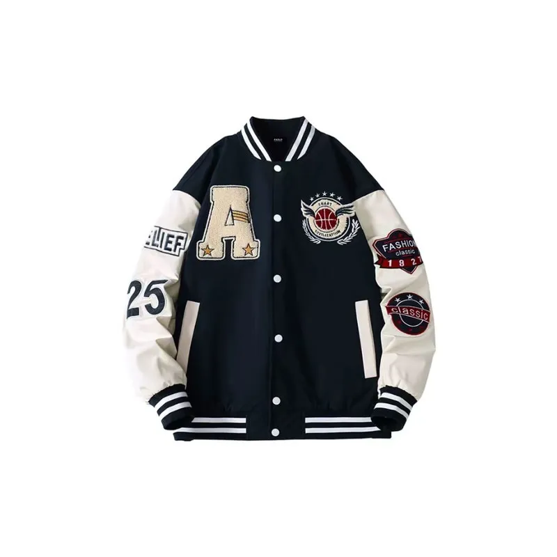 ACUOD BY CHANU Baseball Jacket Unisex Gray-4