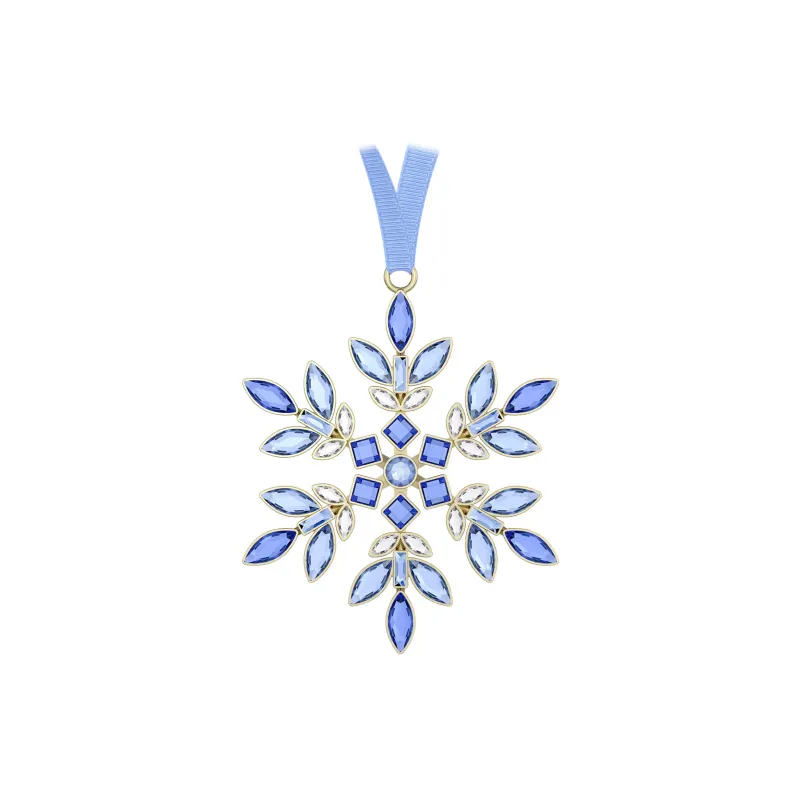 Swarovski Faux Crystal Metal Polyester Pendants Women's Blue-0