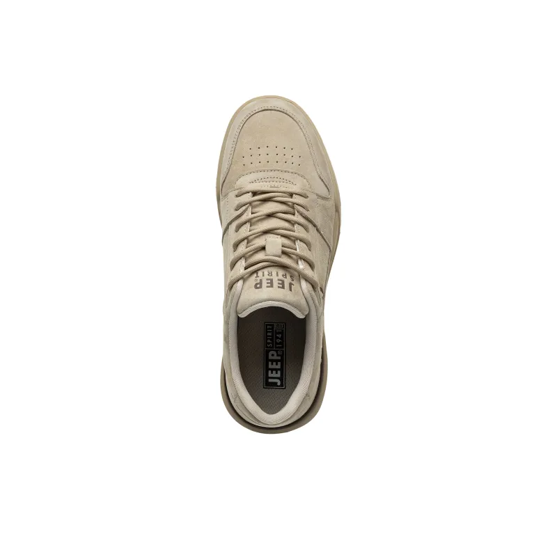 JEEP SPIRIT Anti Slip Wear Resistant Lightweight Breathable Low Top Skateboard Shoes Men's Amber Brown-4