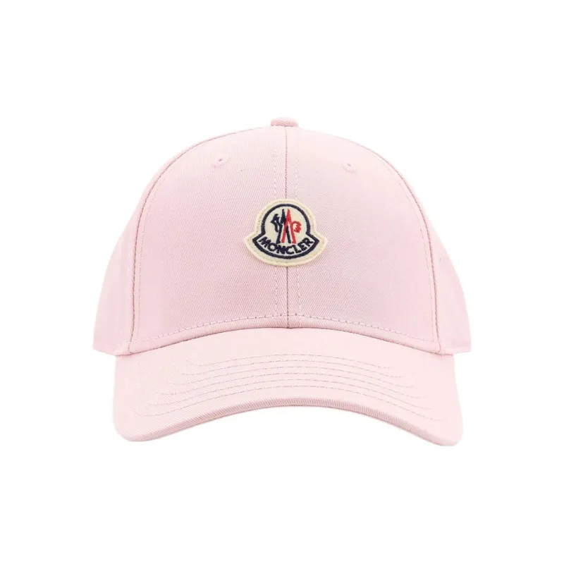 Moncler Logo Patch Curved Peak Baseball Cap-1