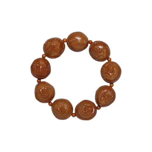 ZHOUPAI Olive Pit Walnut Bracelets Unisex