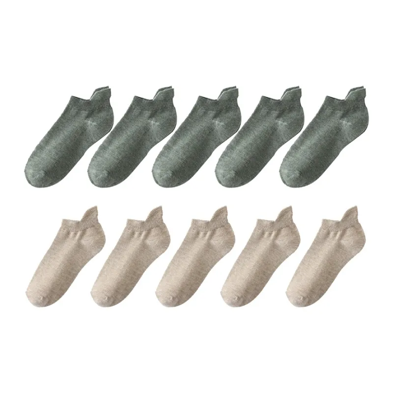 Cotton Gene No Show Socks Women's Combo-23