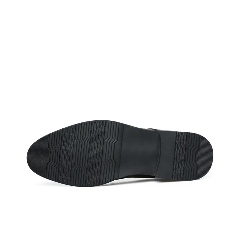 Poitulas Dress Shoes Men's Black-4