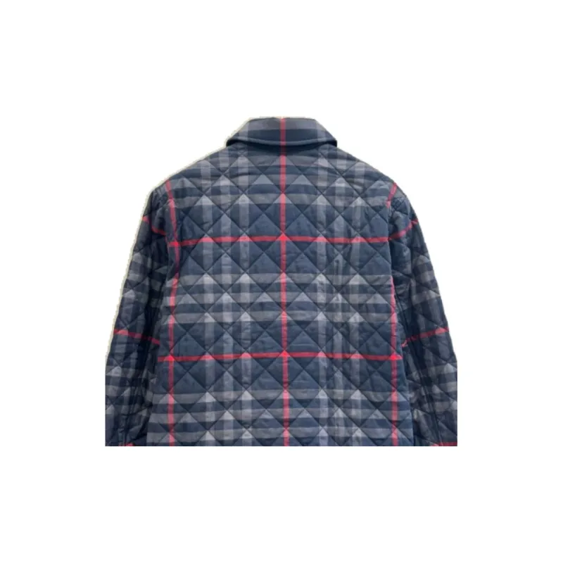 Burberry Puffer Jacket Men's Dark Blue-2