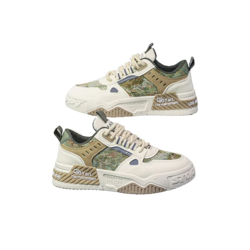 AiJP Slip-Resistant Cushioning Abrasion-Resistant Low-Top Skateboard Shoes Unisex-9