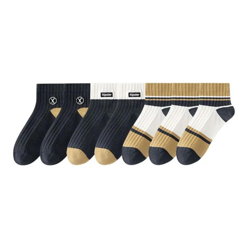 Cotton Gene Mid-Calf Socks Men's 7 Pack-6