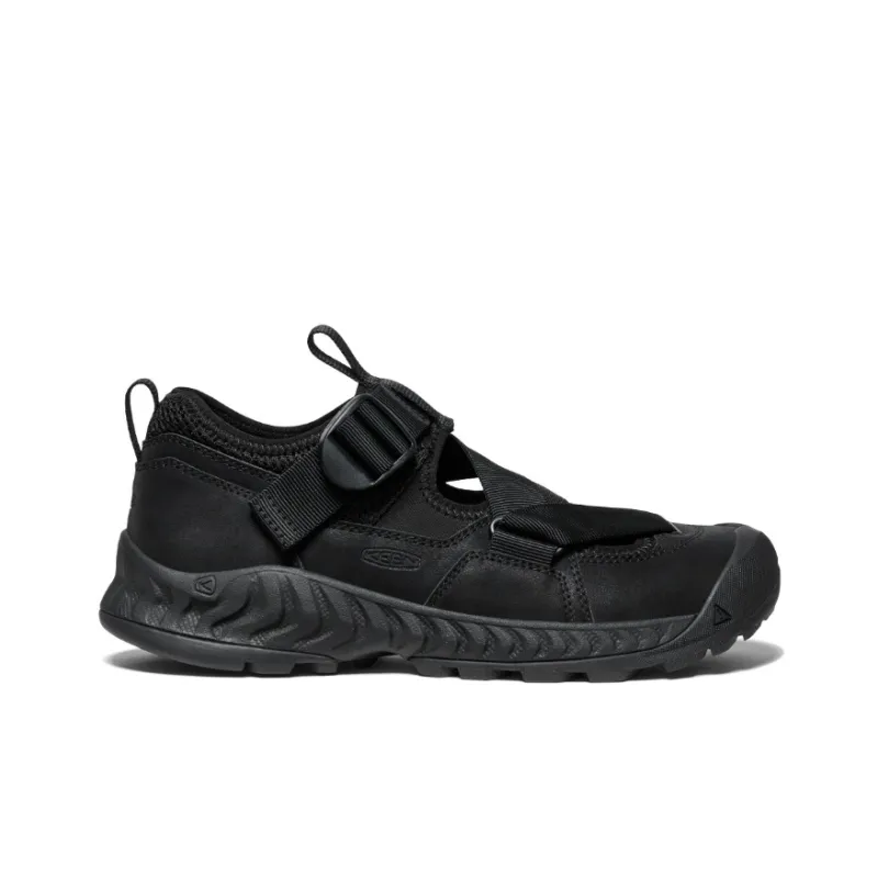 KEEN Hoodzerra Abrasion Resistant Breathable Low Top Casual Shoes Unisex Black-1