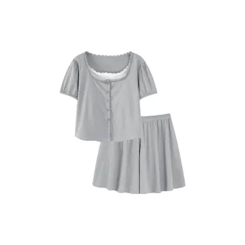 MADALLO Pajama Set Women's Gray