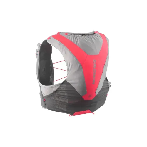 SALOMON Running Equipment Trail Running Hydration Pack Polyester, Polyamide Unisex Gray Red