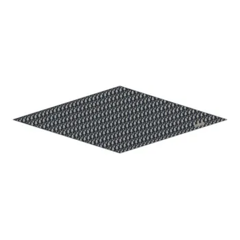 DIOR Silk Scarves Women's Black