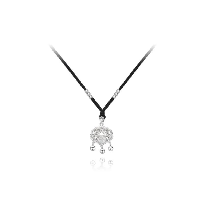 KUMET 999 Fine Silver Necklaces Women's-9