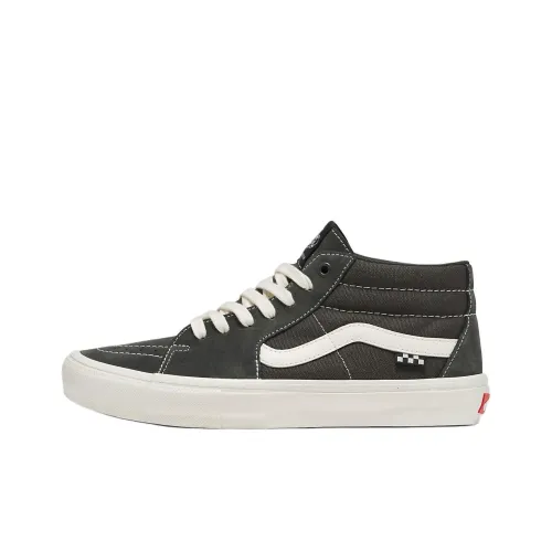 Skate Grosso Vans Mid 'Grey Antique'