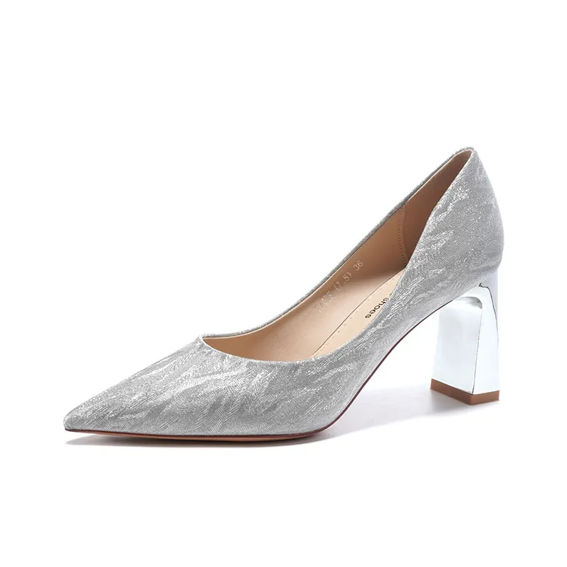 KATHRYN WILSON Chunky Heel High Heels 7.5cm Women's-12