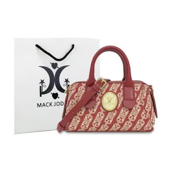 MACK JODAER Synthetic Leather Handbag Crossbody Bag Women's China Red