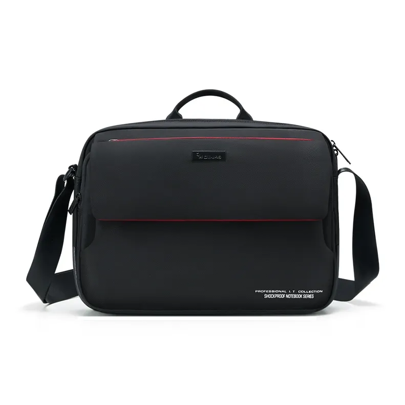 OIWAS National Geographic Fabric Computer One Shoulder Handbag Regular Unisex Black-0