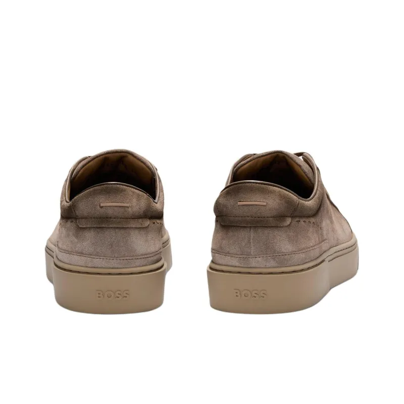 HUGO BOSS Gary Low Top Skateboard Shoes Men's Khaki-2