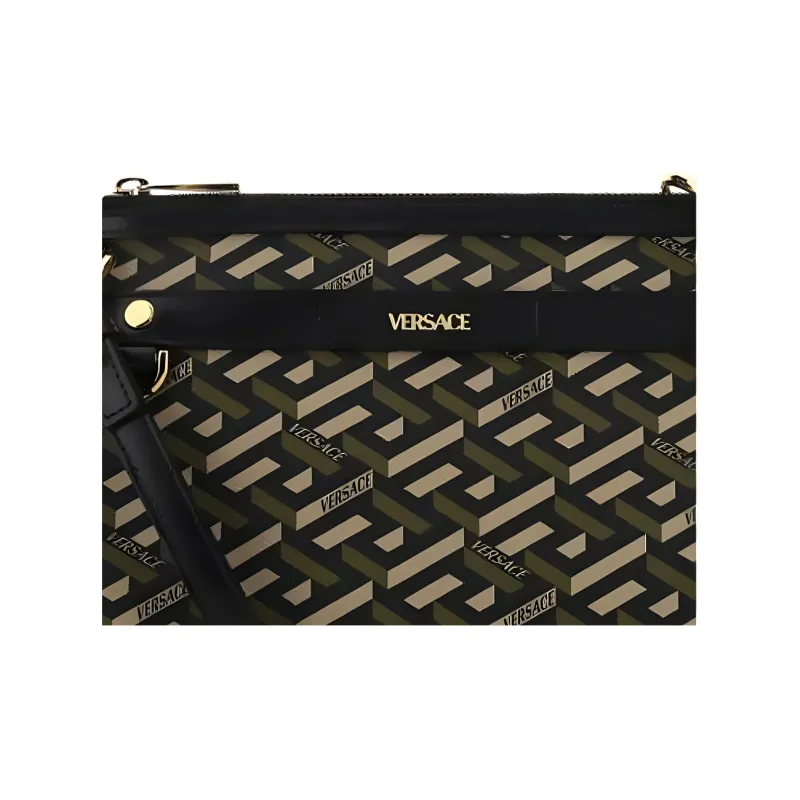 VERSACE La Greca Shoulder Bags-3