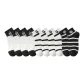 4 White HOLD+4 White Stripes+2 Black Stripes