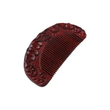 Finger Carpenter Red Rosewood Comb Women's