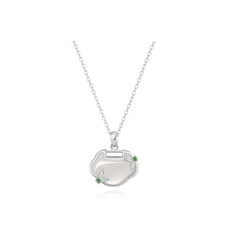 Master Kim Chalcedony Jade Necklaces Unisex-0