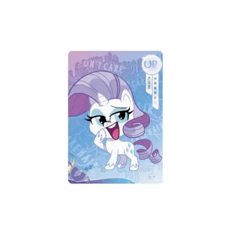 KAYOU My Little Pony Equestria Girls Party UR Rarity First Shot IP/Anime Cards 1 Pc