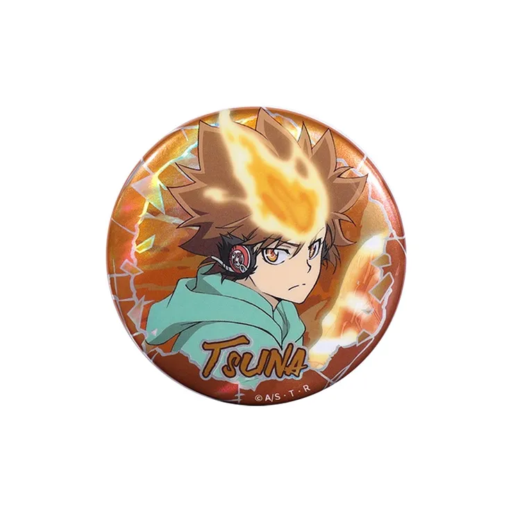 BOOM COMIC x MUSE Family Tutor HITMAN REBORN! Future Collection, Badge Badges-9