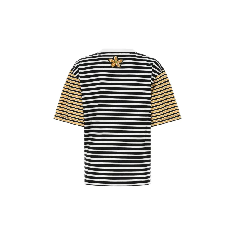 MARNI Striped Crewneck T Shirt-1