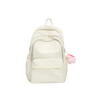 GOBLIN SHARKS 1759 Nylon Backpack Unisex White/Black/Pink/Yellow/Green/Blue