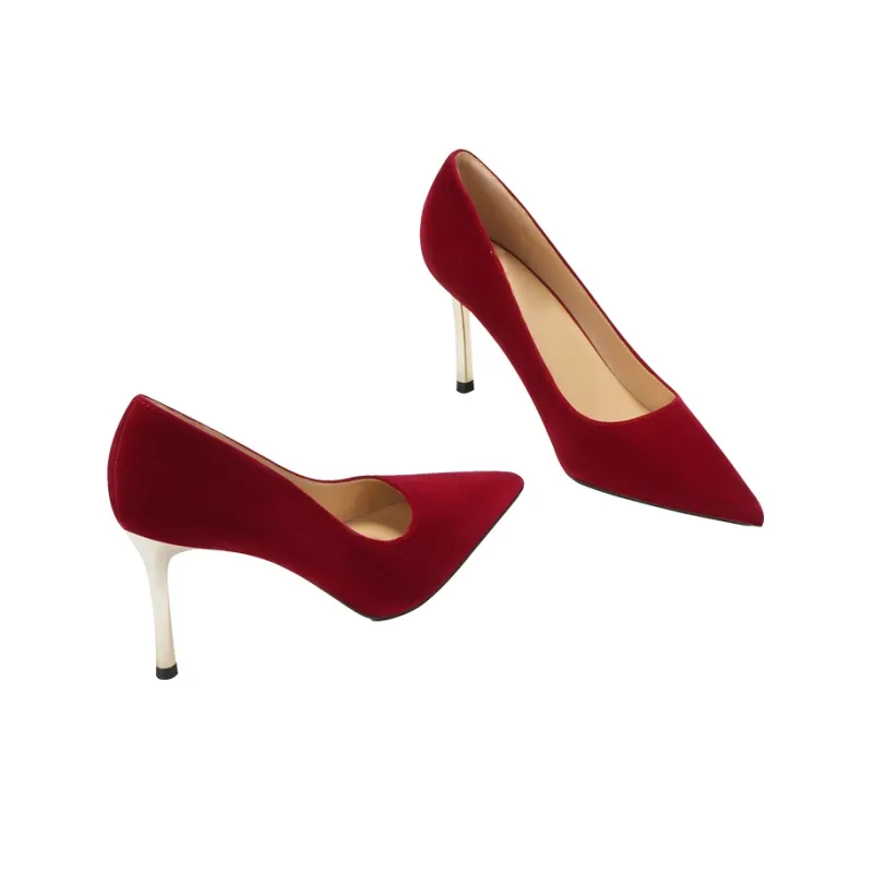 Dunnu Slim Heel High Heels Women's Gift Box Set-1