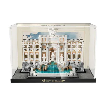 LIGHT YOUR BRICKS Compatibility Building Block 21062 Roman Wishing Pond Display Case Model Accessories