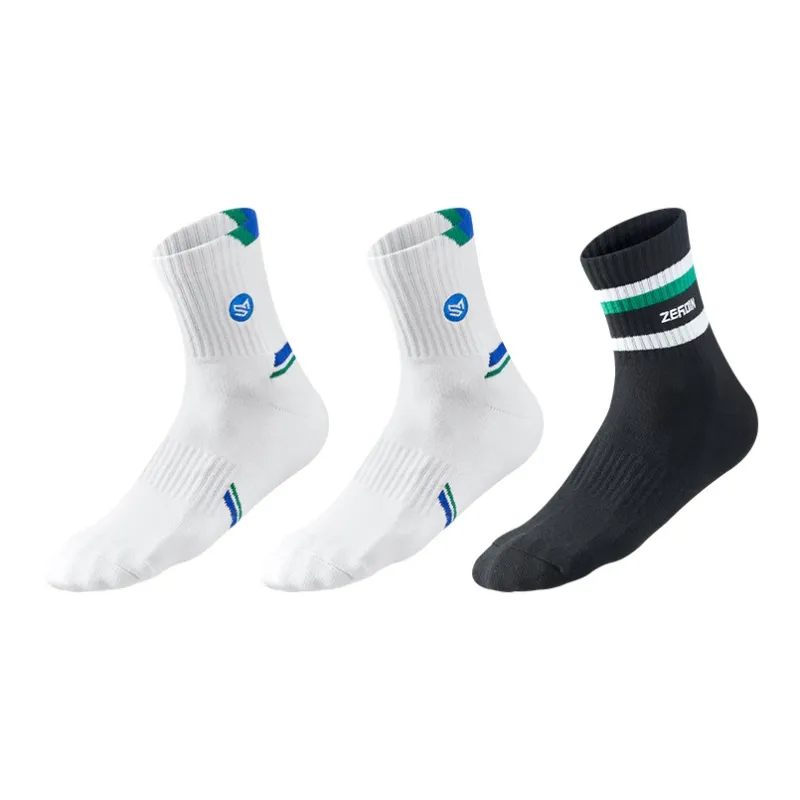 ZEROIN Mid Calf Socks Men's 3 Pack-33