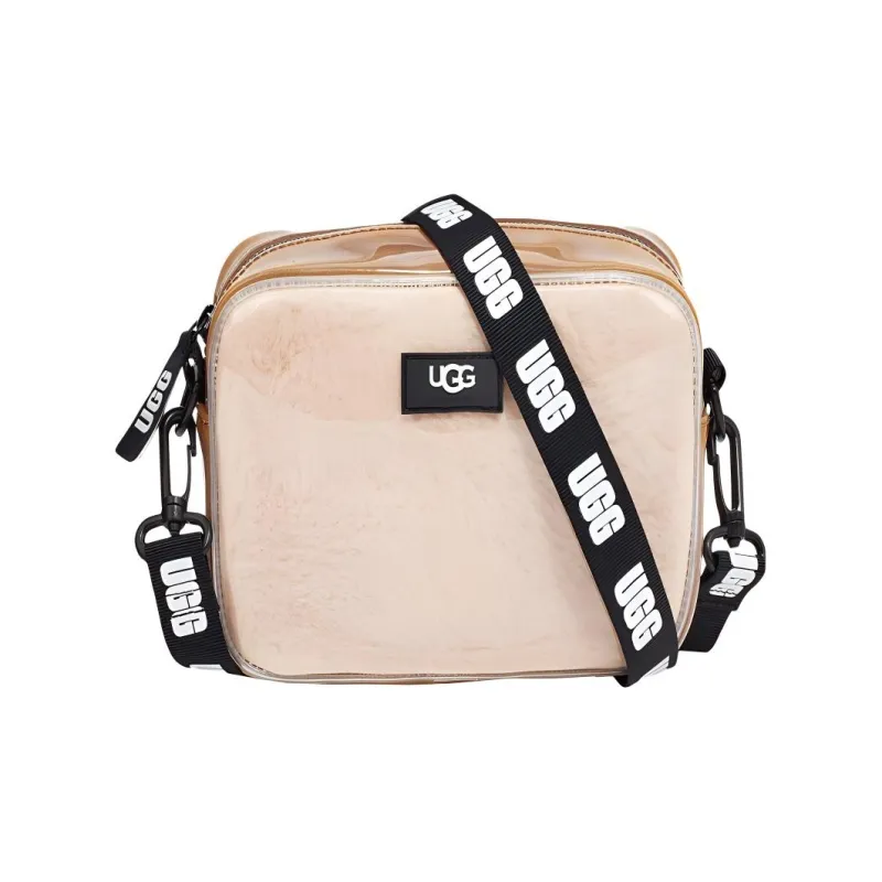 UGG Sheepskin Small Square Bag Crossbody Bag Shoulder Bag Women's Natural-0