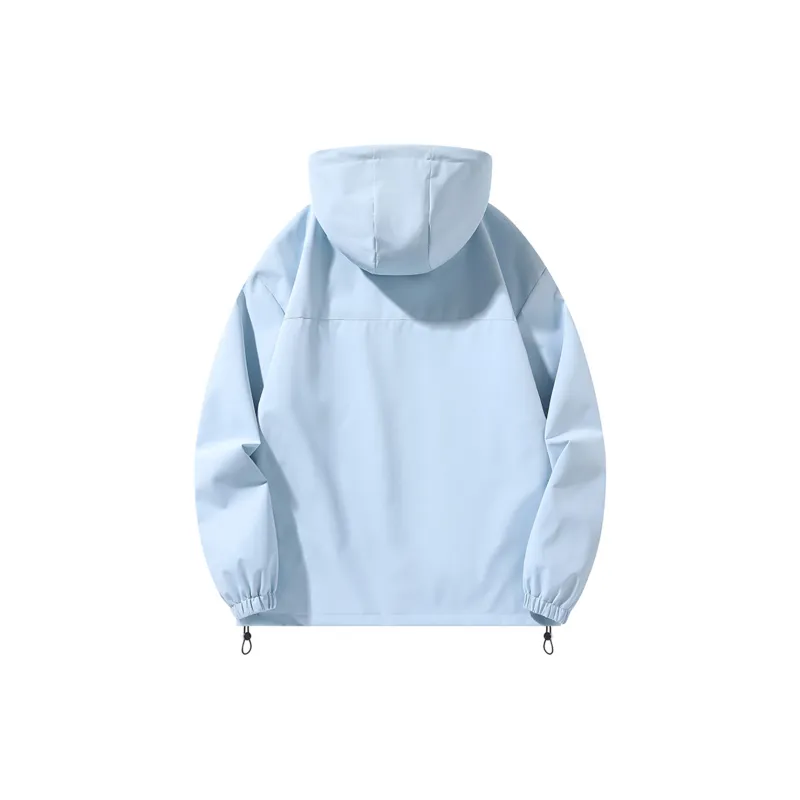 ROBINHOOD Water-Resistant Windproof Breathable Warm Water-Repellent Windbreaker Jacket Unisex-5