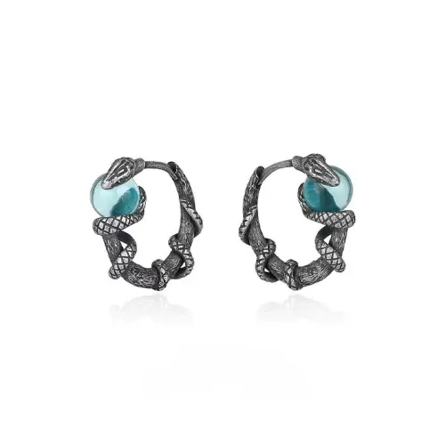 DAN DREAM Colored Glaze Earrings Women's