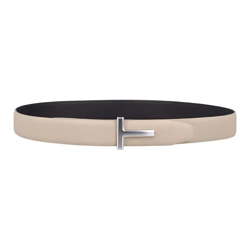 TOM FORD T Logo Buckle Belt-1