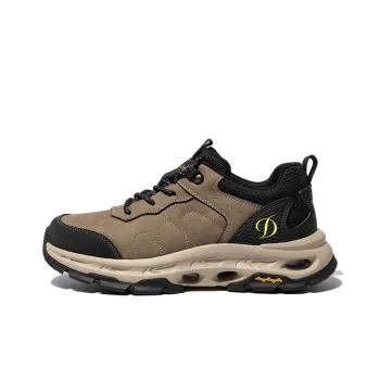 S. T.DUPONT Low Top Casual Shoes Men's Khaki Brown