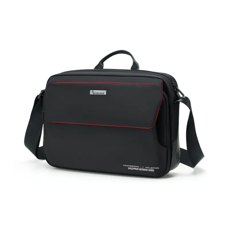 OIWAS National Geographic Fabric Computer One Shoulder Handbag Regular Unisex Black-1